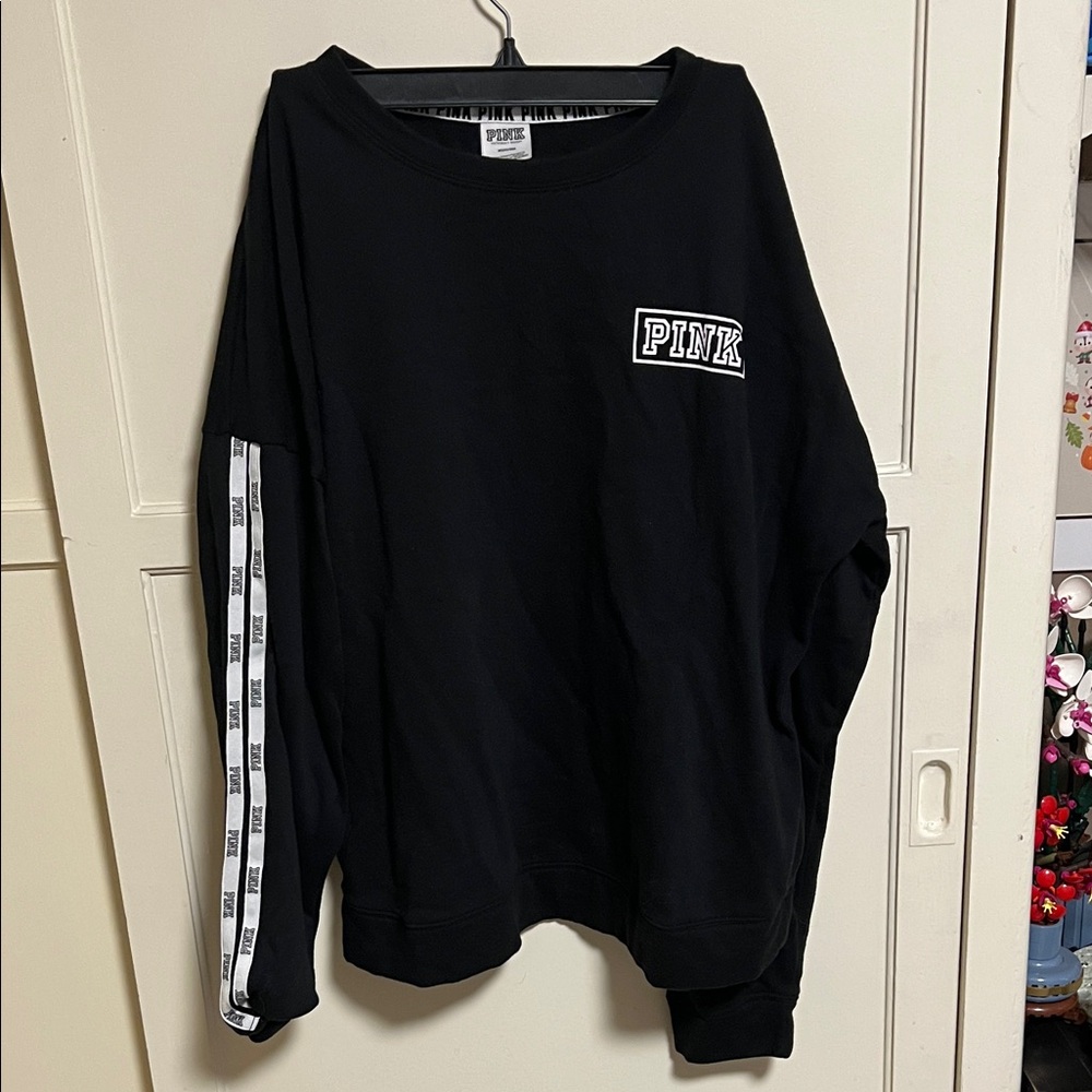 Victoria's Secret PINK Black Sweatshirt